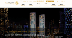 Desktop Screenshot of alfardan.com.qa